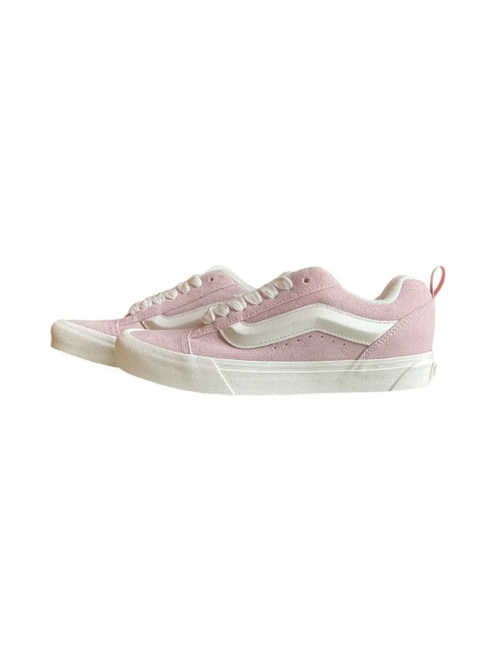 Vans Knu Skool Pink Suede Shoes Size 10